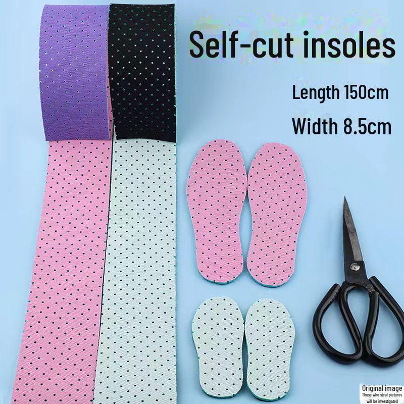 Дышащие амортизирующие стельки для детей и взрослых, вырезаемые вручную - Мягкий сетчатый материал