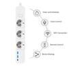 Melery EU Wifi Smart Things Power Strip 3 AC розетки USB Type-C Socket Plug Пульт дистанционного управления Tuya Yandex Alexa Dot Google Home