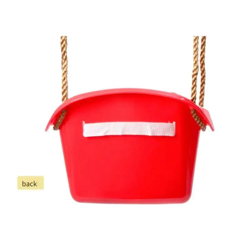 Детское подвесное кресло-качели с ремнем безопасности, аксессуары, детская подвесная корзина, игрушки для детской площадки дома и на заднем дворе, качели, подвесное кресло