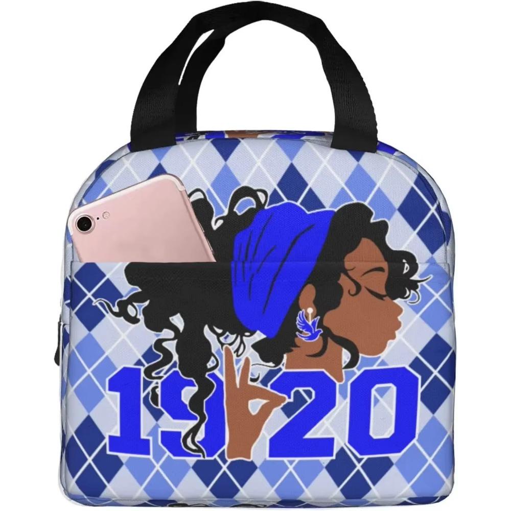 Zeta Phi Beta термосумка для ланча портативная изолированная сумка-тоут для путешествий пляж пикник работа сестры атрибутика подарки