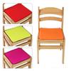 Chair Cushion Solid Color Portable Polyester Sturdy and Durable Chair Cushion for Home