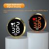 Touch-Activated Car Dashboard Clock Mini LED Electronic Watch Digital Clock  Home/Office