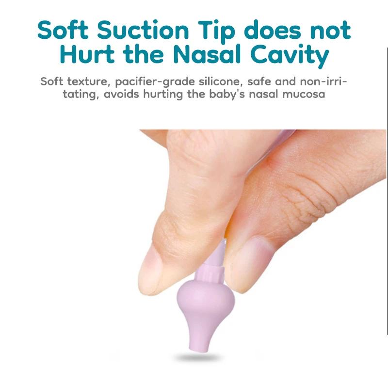 Infant Nasal Aspirator Easy-to-Use Safe Baby Nose Cleaning Tool Children Snot Sucker for Infants with Easy Cleaning Feature