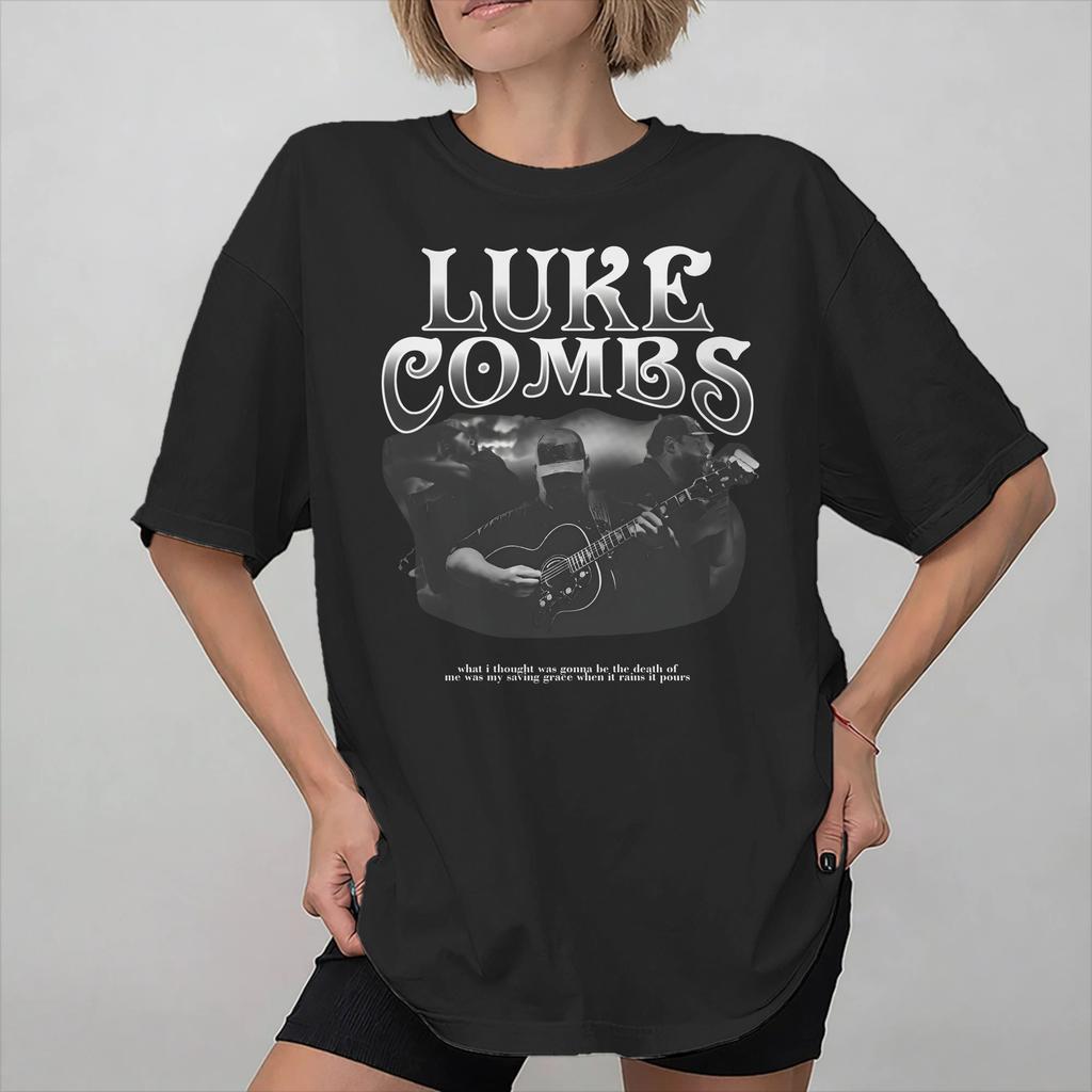 Fashion Lukes Combs The Way I Am 2026 T Shirt for Unisex Women Cotton Tee Shirt Short Sleeve Clothing