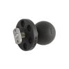 RAM MOUNTS Trackball Base Flat Panel 1" Ball RAP-B-375U Black