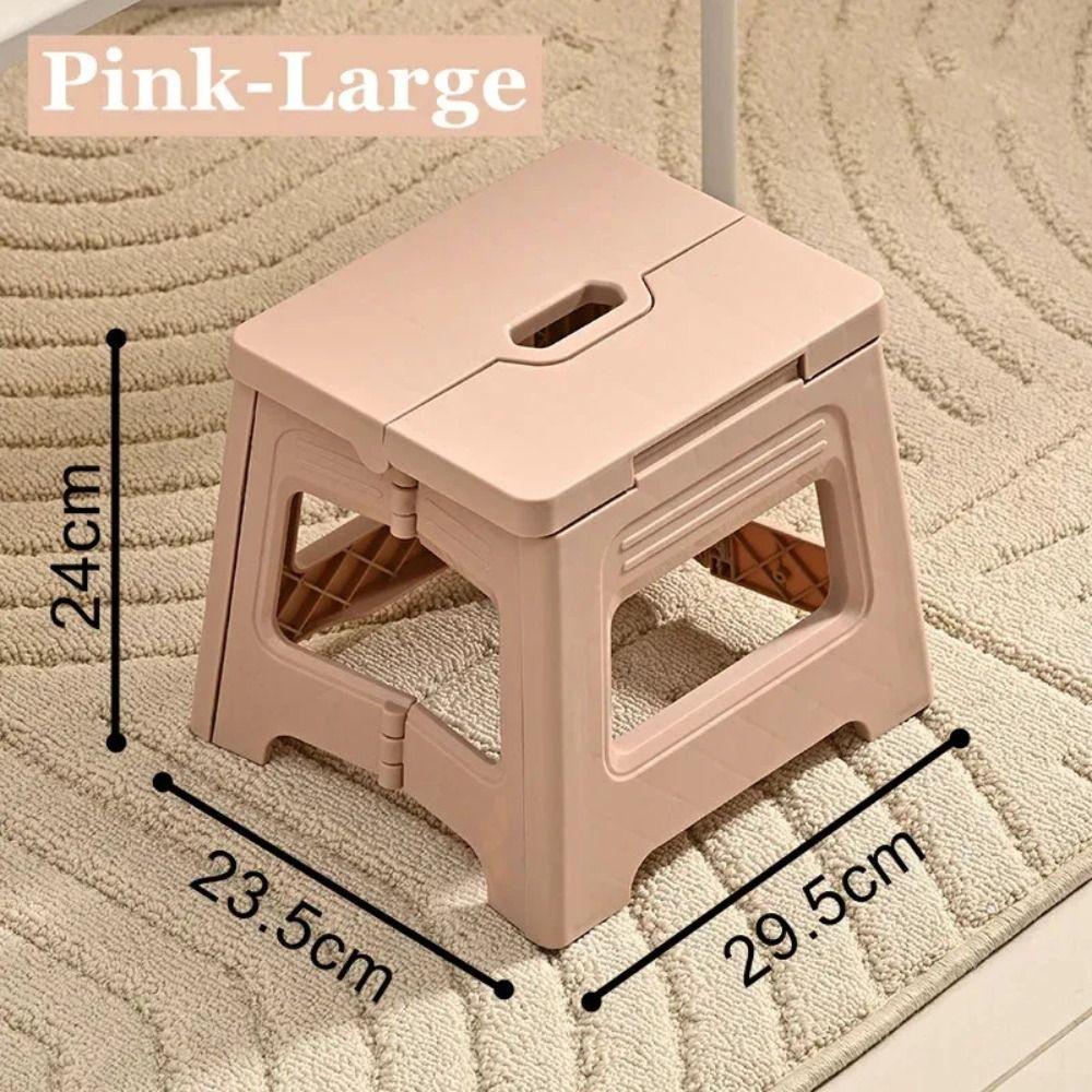 Утолщенный складной табурет складная подставка для ног многоцелевая маленькая скамейка для детей