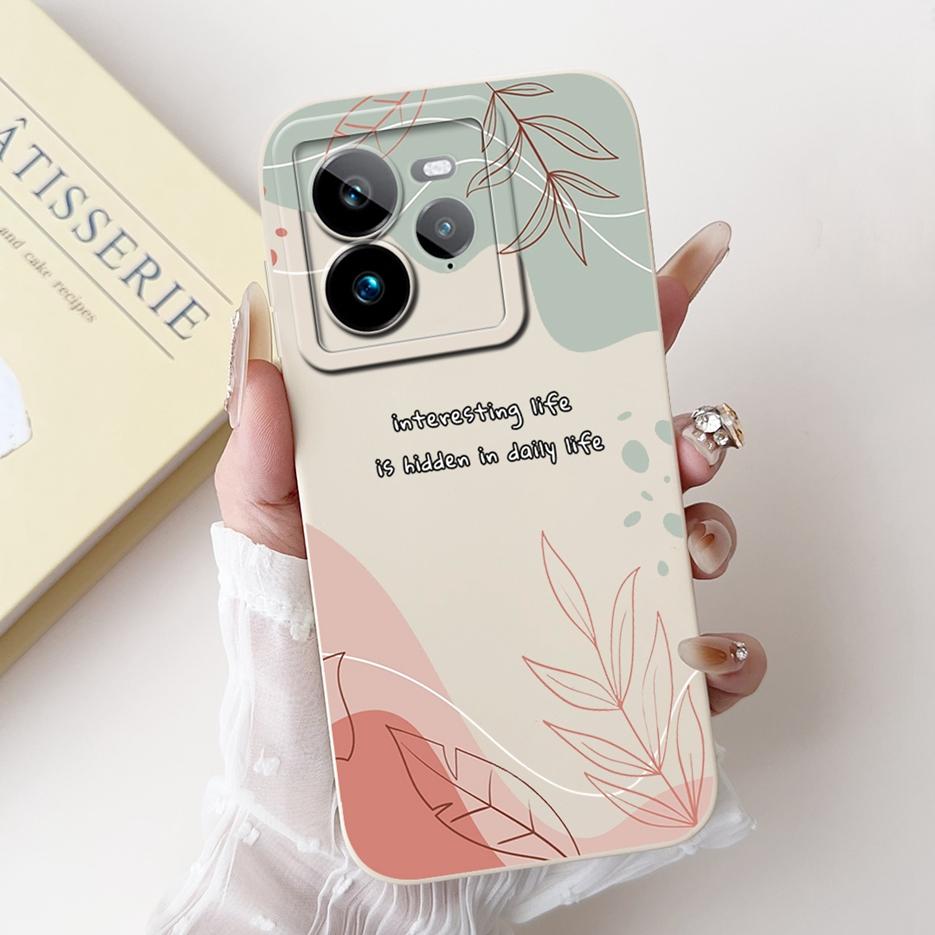Чехол для Realme GT7 GT 7T 5G RMX5061 Роскошный чехол с художественной росписью Мягкий силиконовый чехол для Realme GT 7 Pro GT7 T RealneGT 7T 5G Fundas