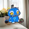 Happy Blue Tiger Enamel Pin Fantasy Hunter Team Brooches Woman Men Backpack Accessories Bags Badge Lapel Jewelry Gift