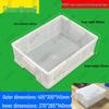 Durable Plastic Storage and Turnover Bins