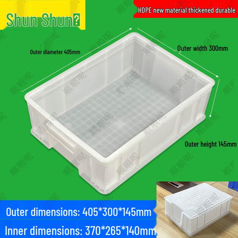 Durable Plastic Storage and Turnover Bins