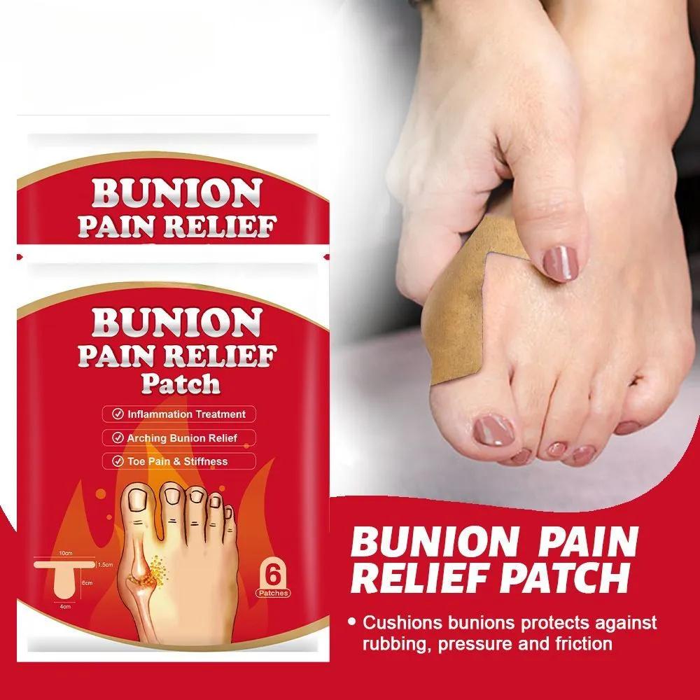 Патч от вальгусной деформации большого пальца стопы для уменьшения боли в суставе стопы