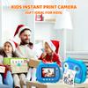 2,5K милая детская камера мгновенной печати 12-мегапиксельная детская цифровая камера детская камера мгновенной печати с 2,4-дюймовым экраном