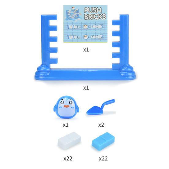 Игра «Нажми на кирпичную стену», мини-строительные блоки, укладка, развивающая игрушка, интерактивная игра для родителей и детей, настольная доска для малышей и мальчиков