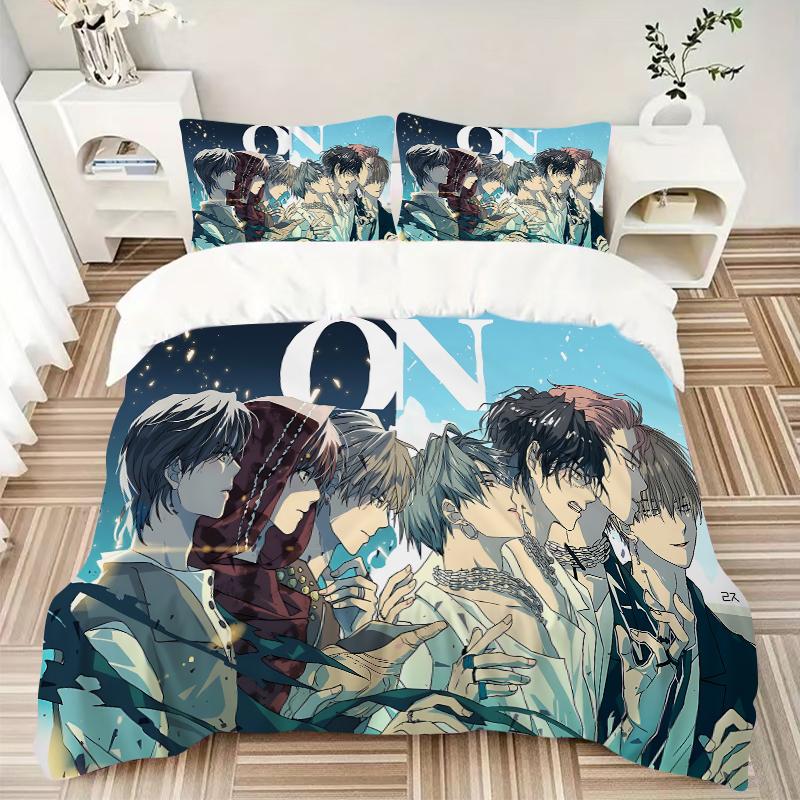3Pcs On Anime Characters Unite Bedding Sets For All Sizes New 3D Printed Bed Cover Comforter Duvet Cover Pillowcase Bedroom Decoration