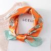 60cm Women'S New Versatile Simulated Silk Neck Protection Sunscreen Small Square Scarf Professional Scarf Headscarf
