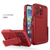 Бронированный чехол для IPhone 14 Pro Max 14 Plus 13 12 11 Promax, чехол с задним зажимом, сверхпрочный силиконовый противоударный чехол