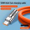 Кабель передачи данных 6A Type-C для Huawei Mate60, Honor P40 Pro, Android, 120 см