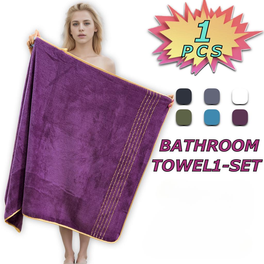 ltra-Soft Coral Towel , Dry Absorbent Lightweight Bath Towels, Perfect for Home, Hotel & Spa Use, Outdoor Fitness