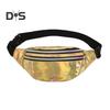 Переливающаяся поясная сумка, блестящая поясная сумка, водонепроницаемая поясная сумка из искусственной кожи с 3 карманами для путешествий, вечеринок, пляжей, музыкальных фестивалей