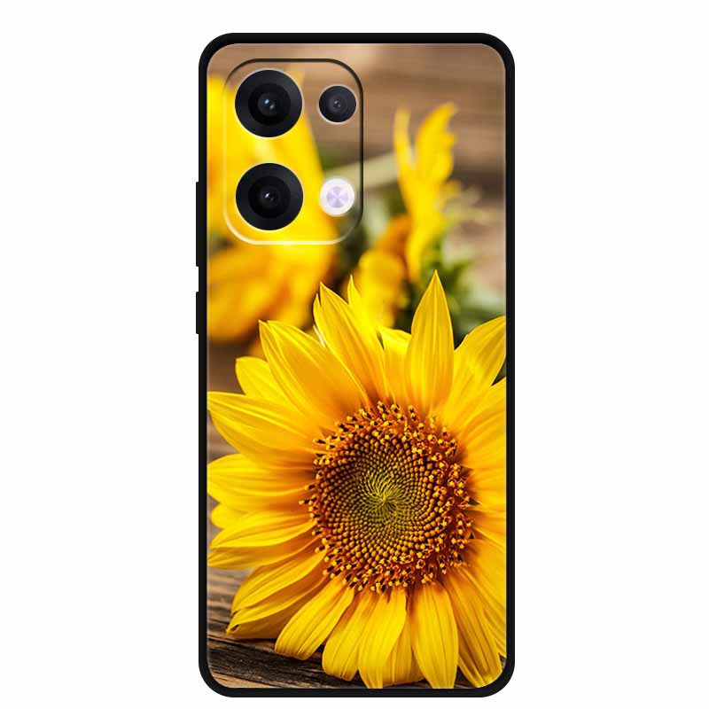 Чехол из ТПУ для телефона OPPO Reno 13 5G Чехол для телефона Coque Ударопрочный Черный Силиконовый Мягкая Задняя Крышка Для OPPO Reno 13 Reno13 Pro Чехол Funda
