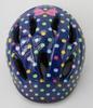 SAGISAKA Bicycle Helmet Junior Children Asian Fit Type 46834 with SG Mark Dot Ribbon Navy S Size 54-58cm