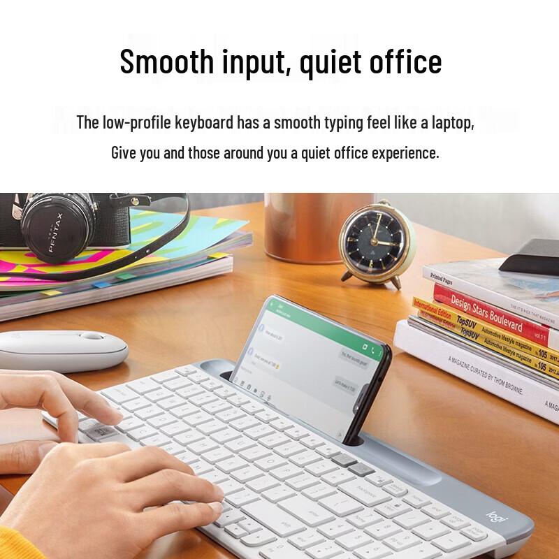 Logitech K580 Тонкая беспроводная клавиатура для нескольких устройств