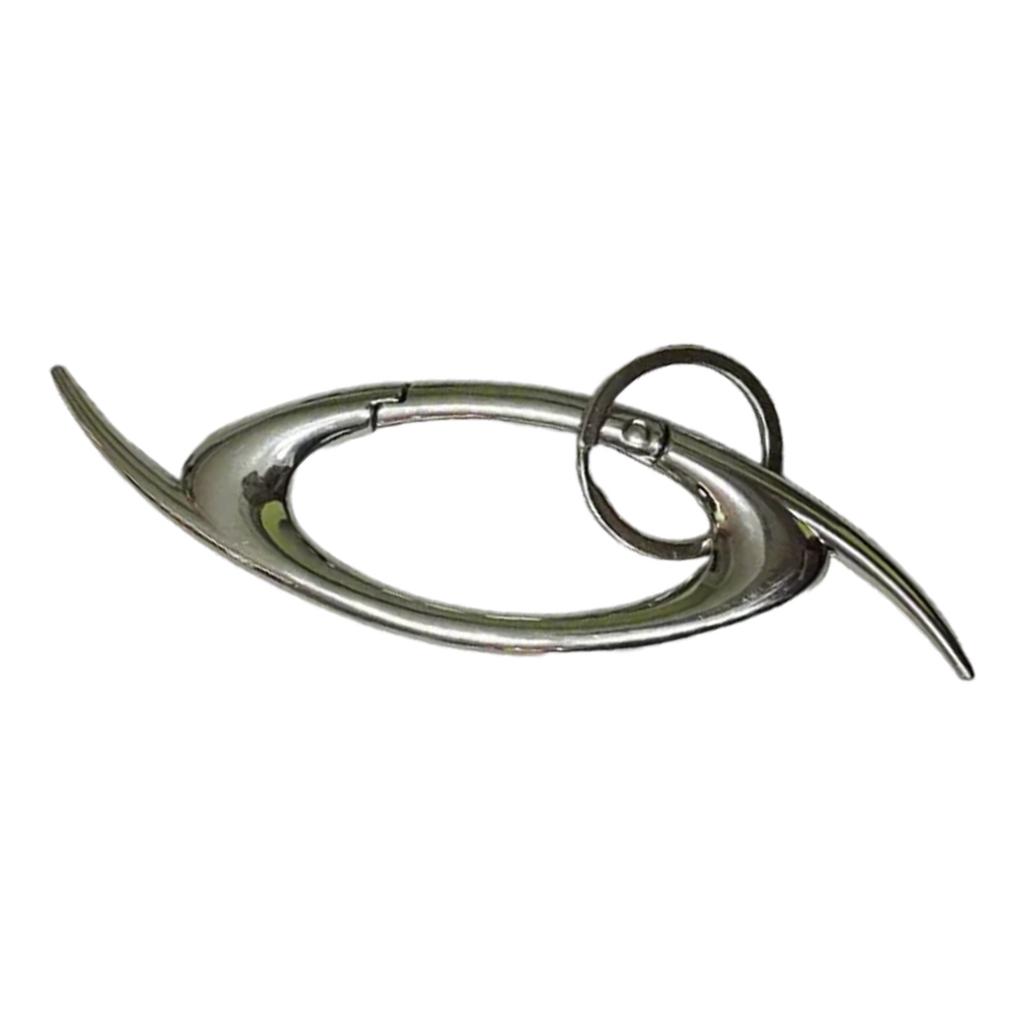 Стильный карабин-брелок Y2K со звездой, минималистичный кулон-карабин со звездой из нержавеющей стали для сумок и рюкзаков