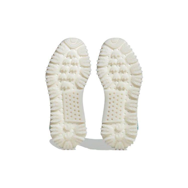 adidas NMD_S1 Бело-оранжево-бирюзовые кроссовки унисекс Cloud-White Mgh-Solid-Grey Off-White FZ5707