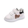 Autumn Kids' Panda Sports Shoes: Casual White Sneakers for Boys & Girls