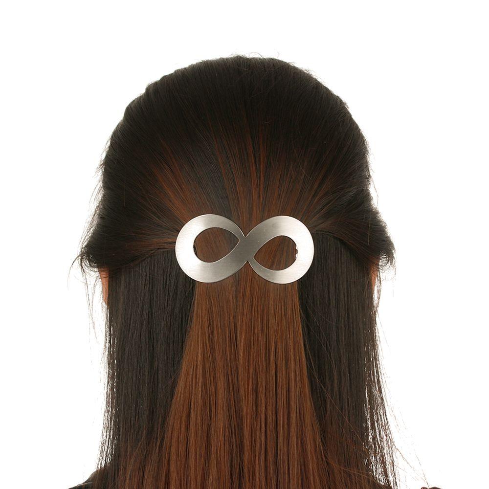 Новые заколки Аксессуары для волос Зажим для хвоста Заколки для волос для девочек Металлические заколки Геометрическая заколка для волос