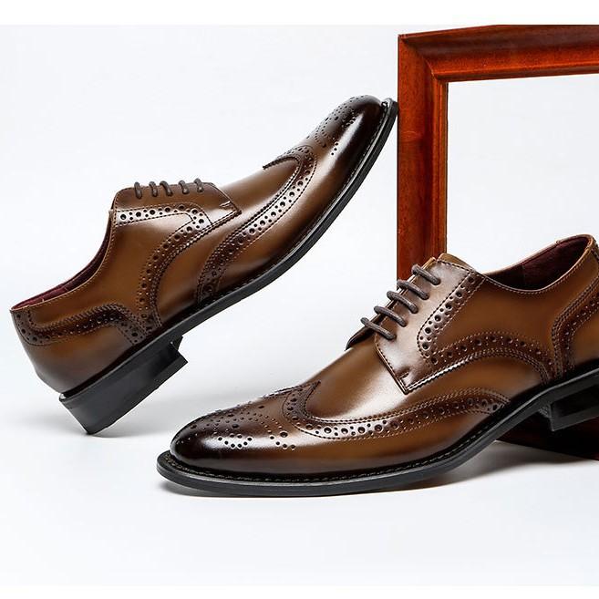 Японские деловые кожаные туфли мужские из натуральной кожи мужские кожаные туфли повседневные туфли Brock мужские туфли из коровьей кожи британский стиль мужские кожаные туфли