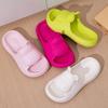 Fashion 2024 New Thick Sole EVA Slippers for Women Fashion Cute Bear Home Platform Slippers Ladies Summer Outwear Non Slip Beach Shoes