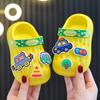 Children's car-themed slippers for boys, summer baby kids' clogs, infant bath non-slip home sandals for girls