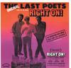 LP Record LAST POETS - Right On! (Original Soundtrack) LP8802 Juggernaut Reco US Jazz