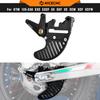 NICECNC Для KTM EXC 300 EXC-F 350 2004-2024 Задний кронштейн двойного суппорта Защита тормозного диска для трюков Для Husqvarna TE 300 GasGas EC 300