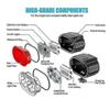 2pcs Usb Recharable Bike Set Bike S Led