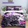 Itachi Uchiha Patterned Pillowcase & Duvet Cover Set Casual Decor Anime Bedding for Bedroom Special Present for Fans.-TING