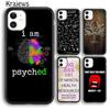 Krajews Impressive Psychologist Profession Phone Case For iPhone 14 5 6s 7 8 Plus X XR XS 11 12 13 Pro Max Samsung S21 S22 Ultra