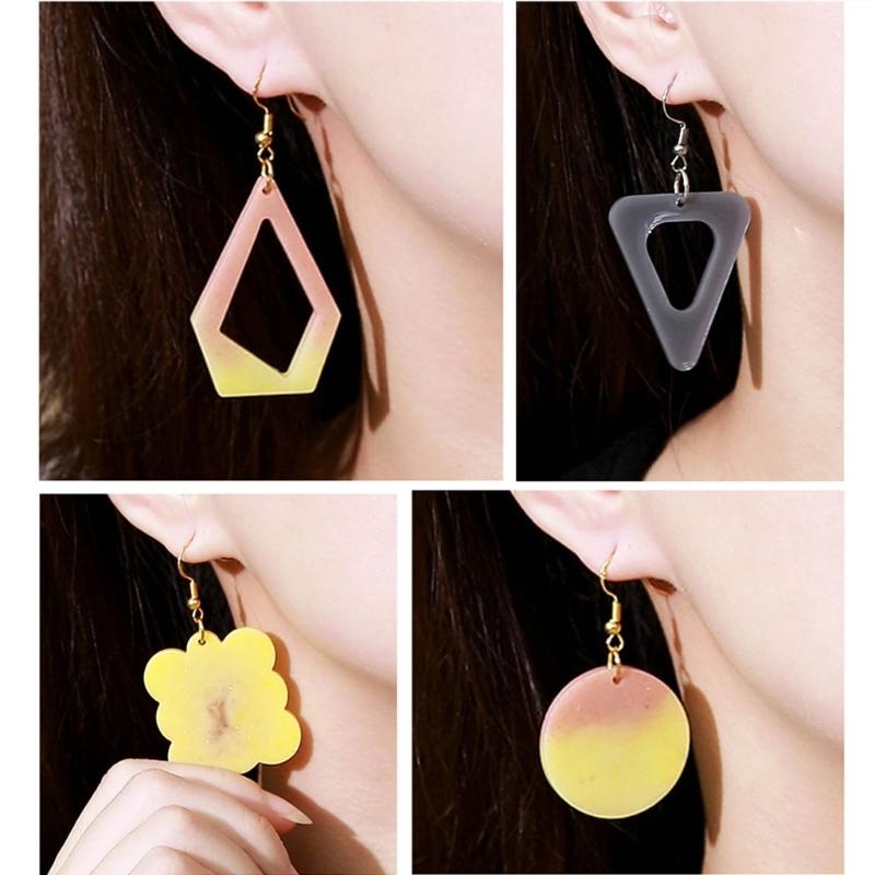 Earrings Silicone Molds for Casting Moulds Wear Resistant Silicone Mold Creative Earrings Pendant Silicone Mold