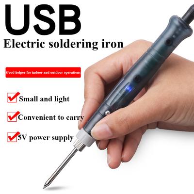 5 В USB-паяльник, профессиональные электронагревательные инструменты, паяльная лампа с индикаторной ручкой, сварочный ремонт BGA