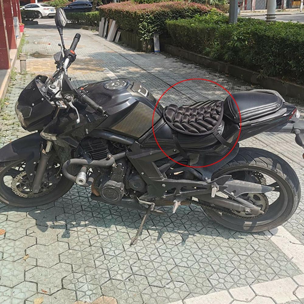 Универсальная противоскользящая 3D комфортная гелевая подушка для сиденья мотоцикла, комфортная гелевая подушка для сиденья мотоцикла, чехол