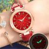 Starry Sky Women Watch Luxury Crystal Star Wrist Watch Ladies Leather Female Clock Wrist Watch