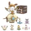 TOP TOY Sanrio Characters Steampunk Series [1 Piece] Gachapon Blind Box Figure Soft Vinyl PVC Premium Toy Birthday Gift for Kuromi Character
