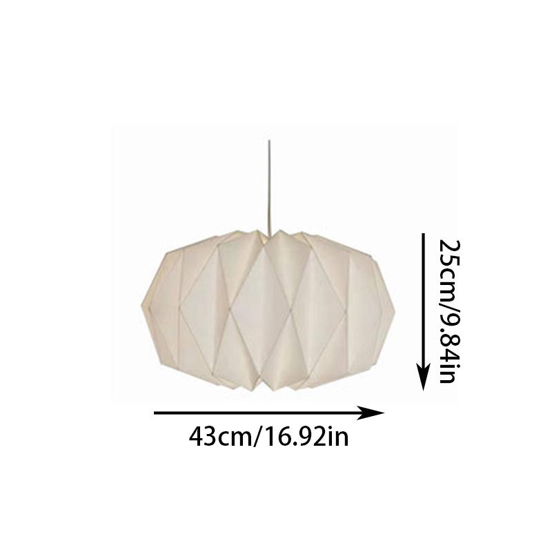 1шт оригами подвесной абажур скандинавский складной фонарь абажур для гостиной ресторана бара кафе