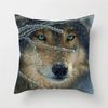 Wild Wolf Pillowcase Office Living Room Car Ornaments Home Pillowcase