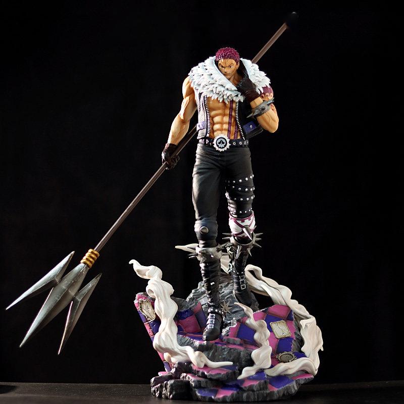 Горячая статуэтка Jt 44 см Аниме One Piece Фигурки Шарлотта Катакюри Фигурки Действия GK Модель Игрушки Украшения Анимация Подарок Игрушка