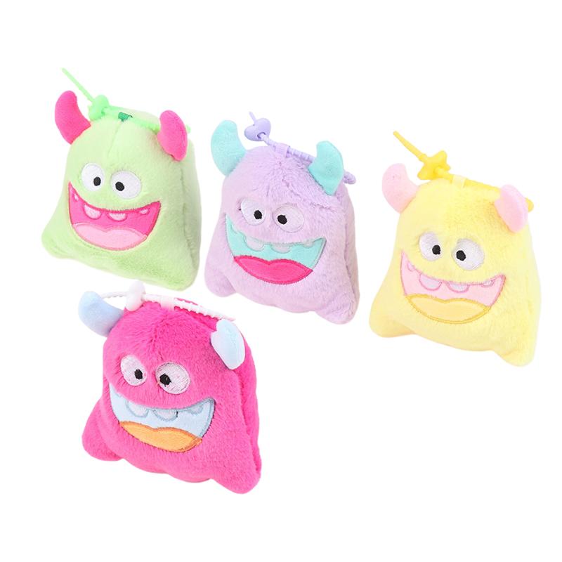 Kawaii мультфильм монстр плюшевый брелок милый плюшевый кукольный брелок рюкзак кулон сумка ключ подвесной декор пара праздничный подарок