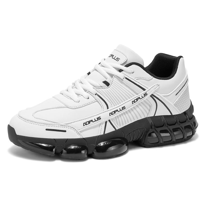 Новая мужская водонепроницаемая спортивная обувь, молодежная нескользящая износостойкая повседневная обувь, амортизирующая беговая обувь с воздушной подушкой