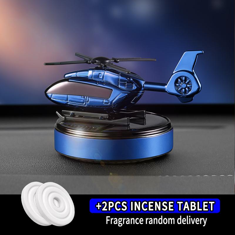 Car Perfume Fragrance Solar Aromatherapy Helicopter Car Air Freshener Diffuser Parfume Gift Box Car Decor Auto