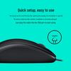 Logitech M110 Wired Optical Mouse